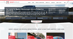 Desktop Screenshot of montirentacar.com